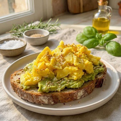 Come fare il toast con avocado per colazione