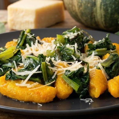 Come fare gli gnocchi di zucca vegetariani