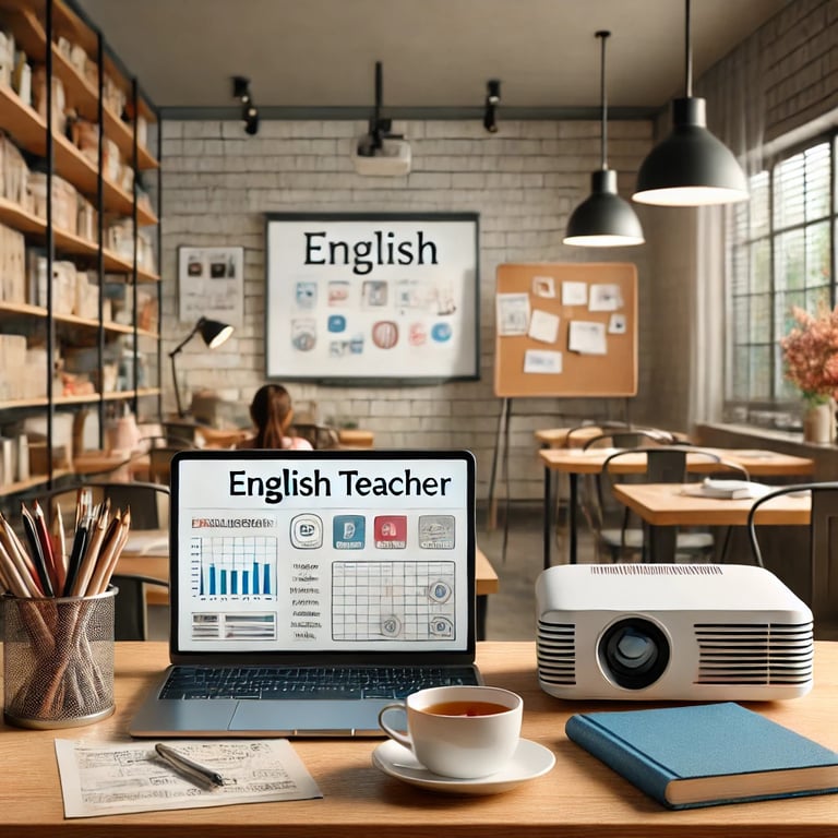 Modern English teacher materials and ready made lessons for online and in-person