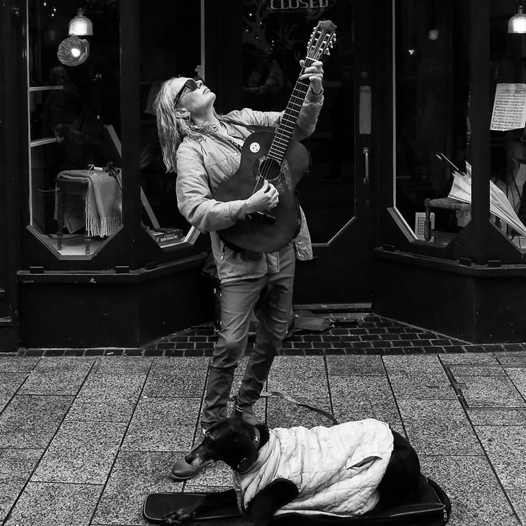 "The Busker, Wexford" by Darren Arkins
