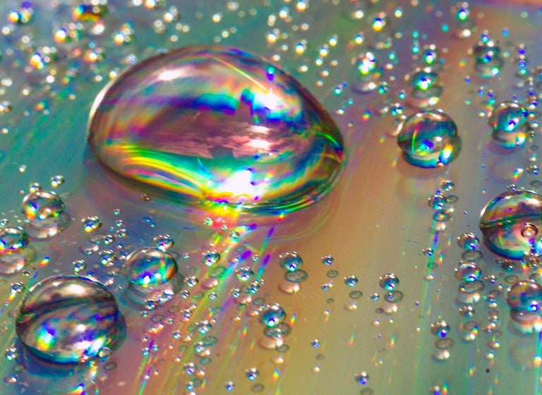 "Droplets" by Mike Kelly