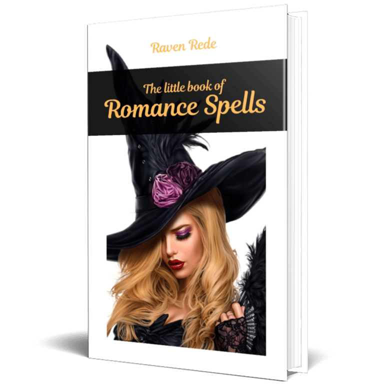 A white book cover featuring a beautiful witch with long blonde hair and a pointy black hat