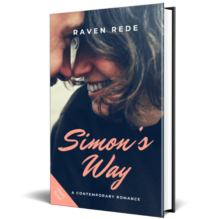 A pale book cover featuring a happy male and female couple whose foreheads gently touch as they look at each other