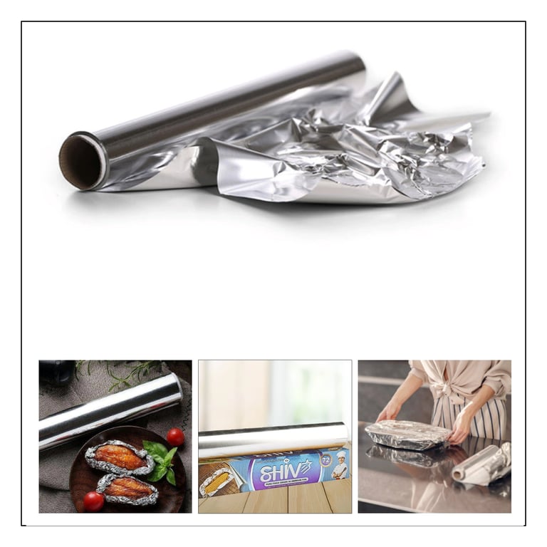 Aluminum Food Wrap Rolls - Home Foil