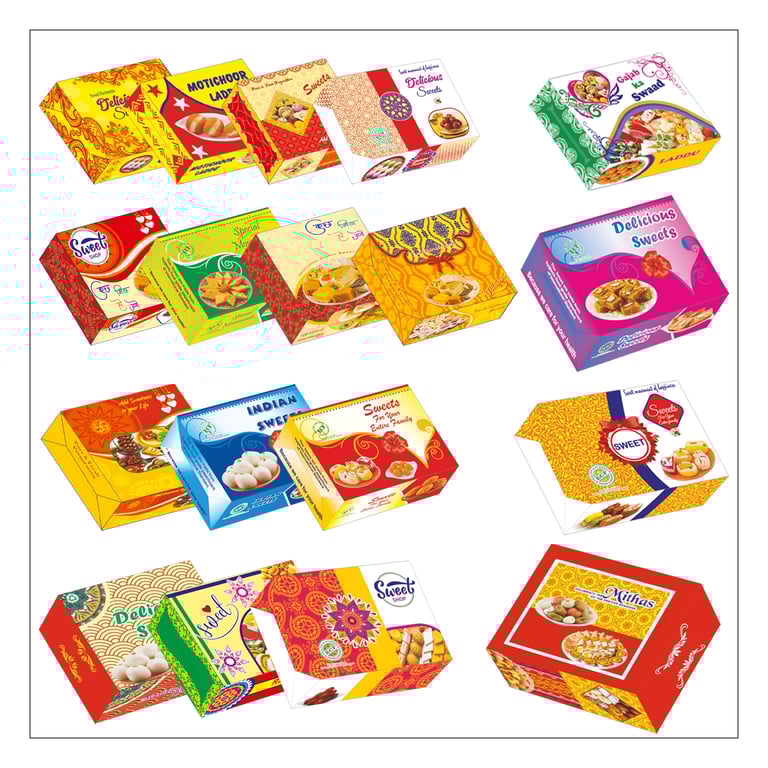 Sweets Packaging Boxes