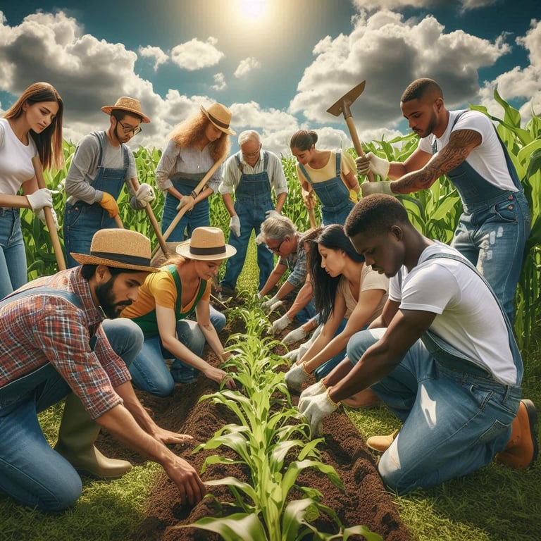 inmigrantes trabajando