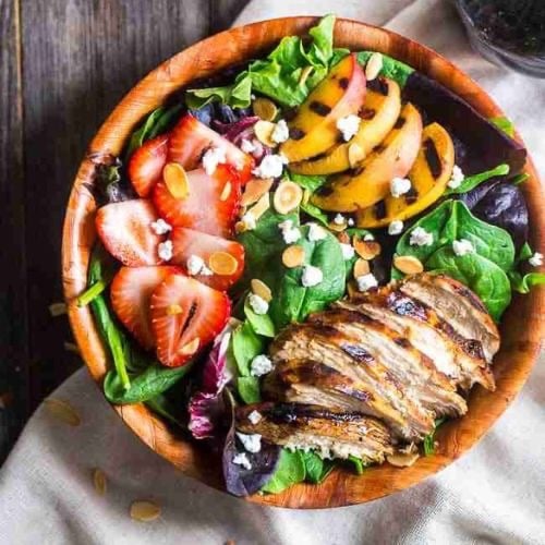 Semaglutide Meal: Grilled Chicken & Summer Fruit Salad
