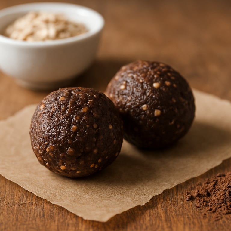 Cocoa Protein Ball (Homemade)