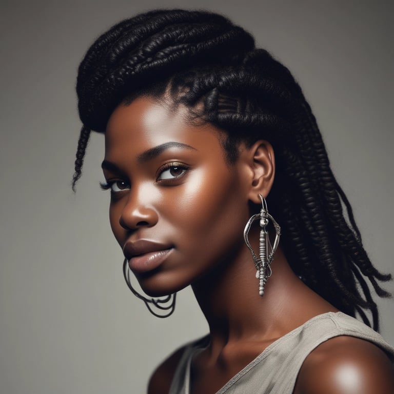 A curved facade covered in white latticework