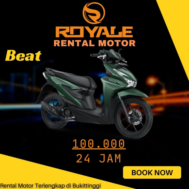 rental motor beat bukittinggi