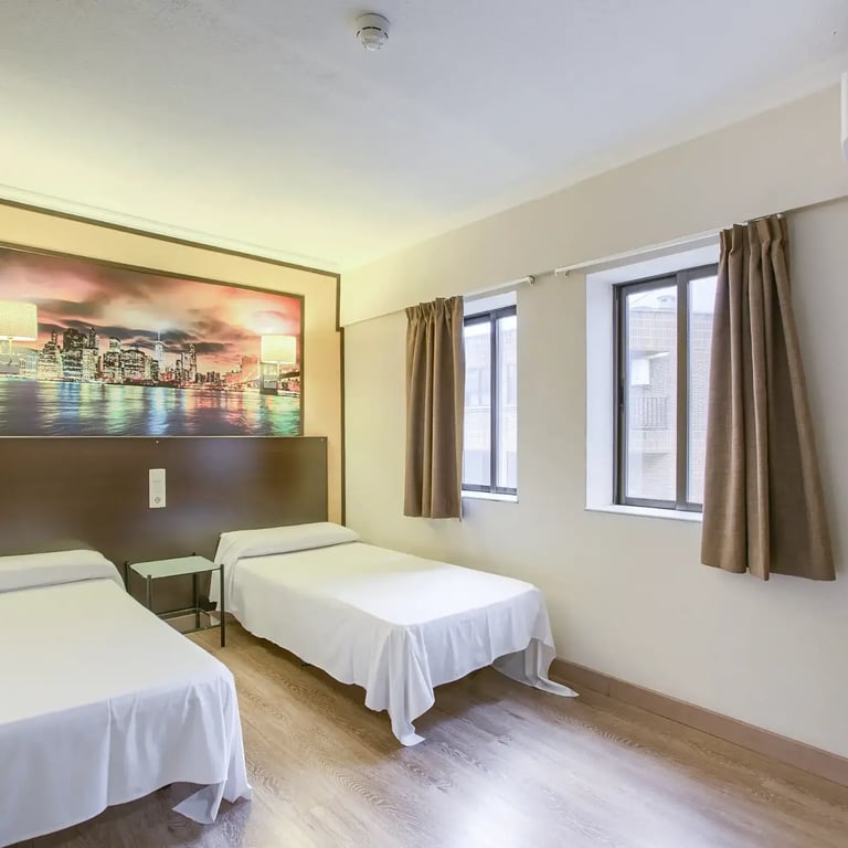 habitacion-doble-hotel-castilla-fuenlabrada