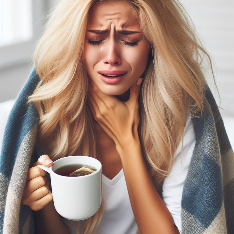 dor de garganta amigdalite febre