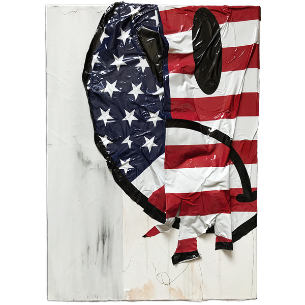 Contemporary art painting American Teardrop™