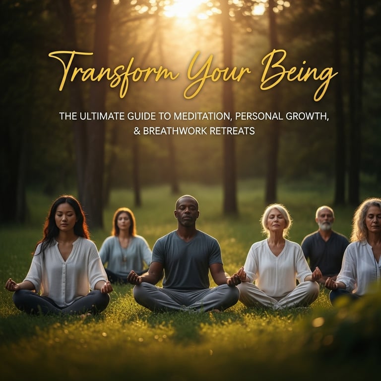 a group of people sitting in meditation meditation