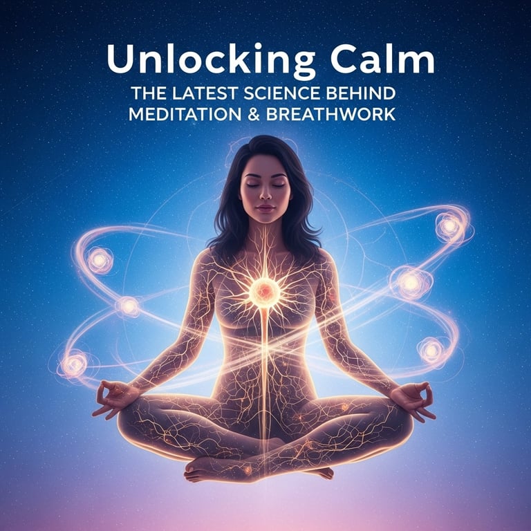 a woman meditating in meditation and meditating