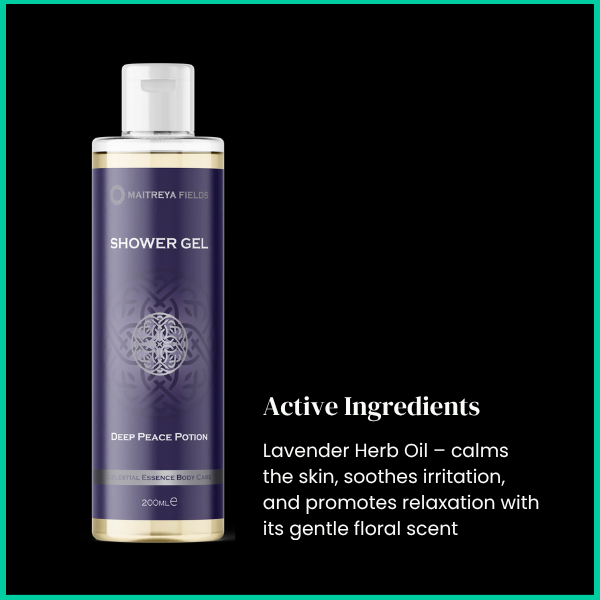 Deep Sleep Potion Energetically Programmed Shower Gel for Better Sleep and Anxiety Relief
