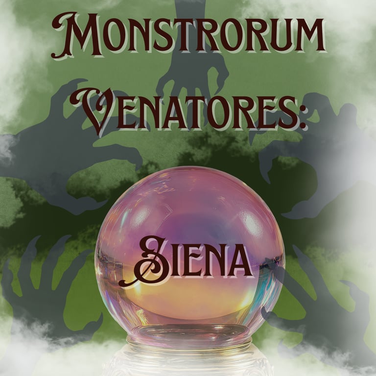 Locandina Monstrorum Venatores - Siena