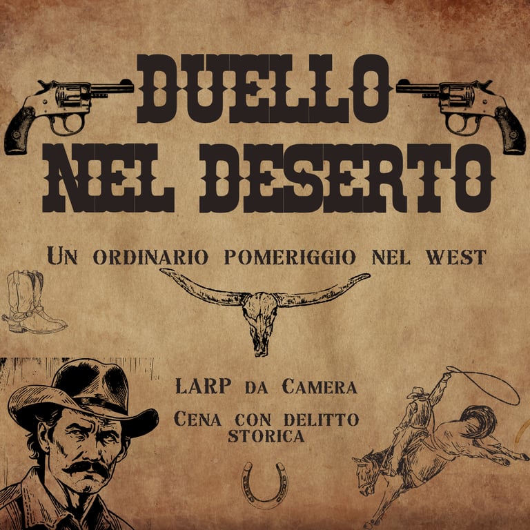 Locandina dell'evento "Duello nel Deserto"