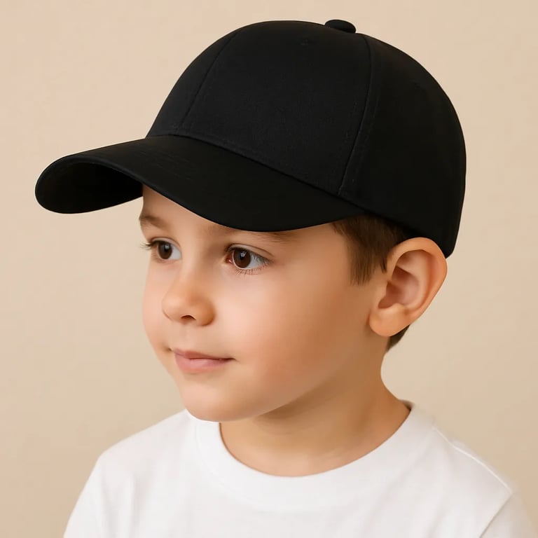 Boné Infantil Aba Curva em algodão