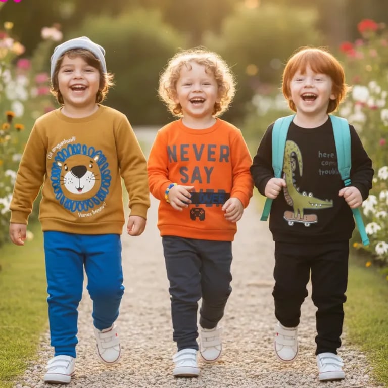 Kit 10 Peças Moletom Menino Infantil Inverno Atacado Barato