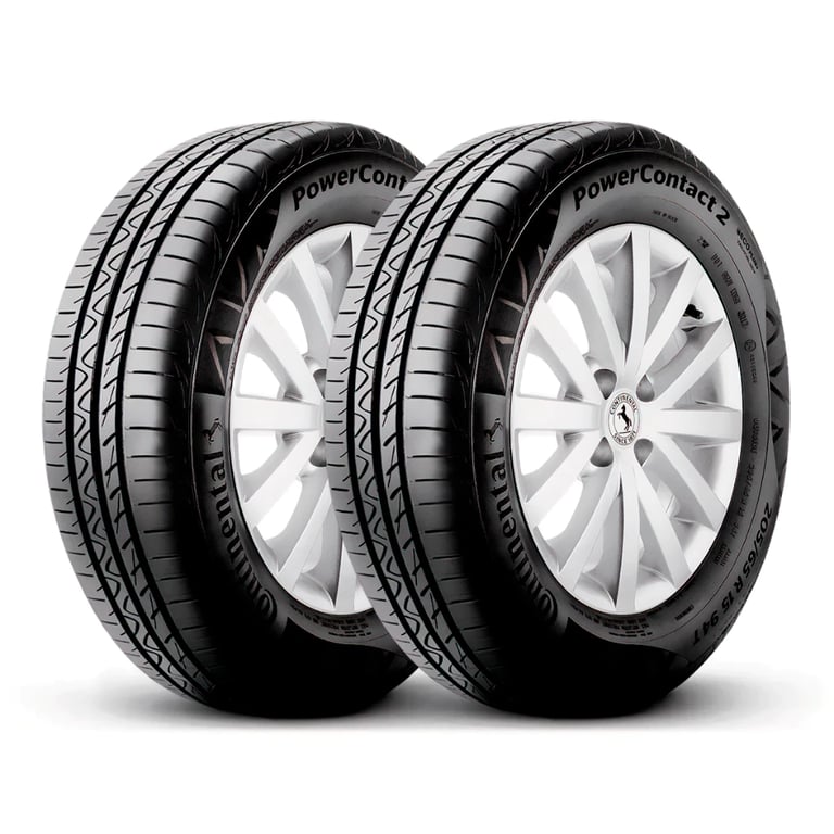 Kit 2 Pneus 175-65R14 Continental PowerContact 2 82T Aro 14