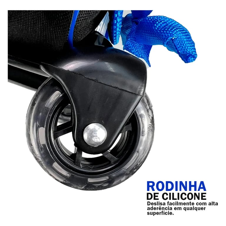 Kit mochila com rodinhas