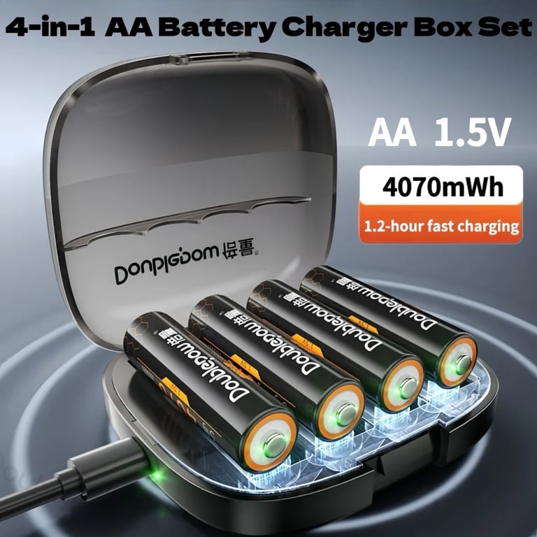 Pilha recarregável AA4070mwh