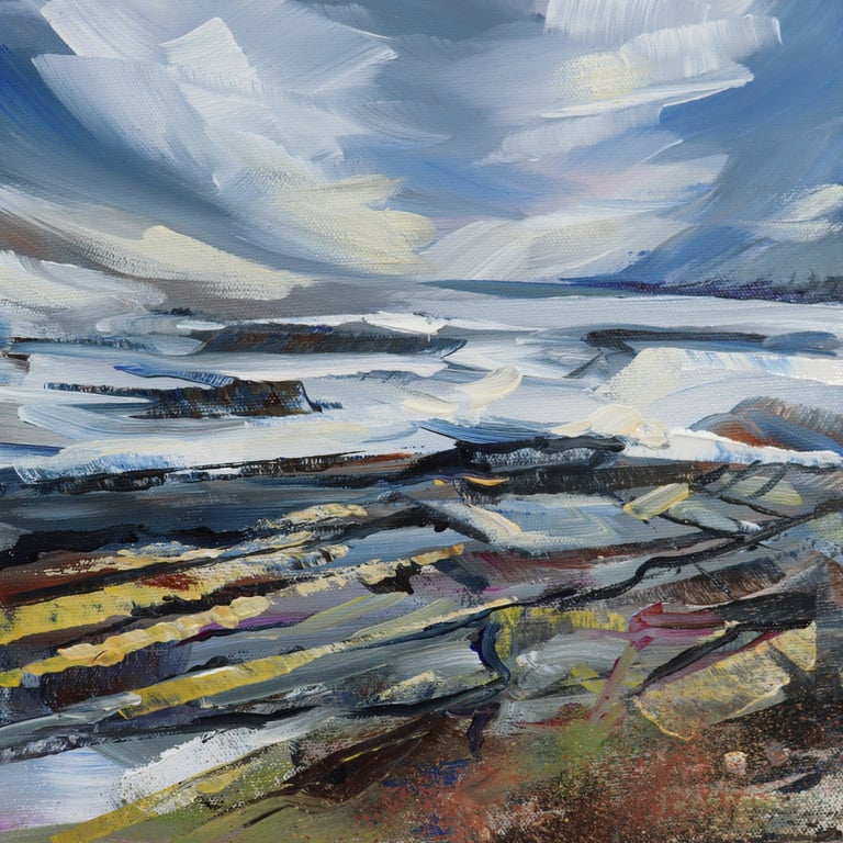 Painting by Sharon Wadsworth-Smith