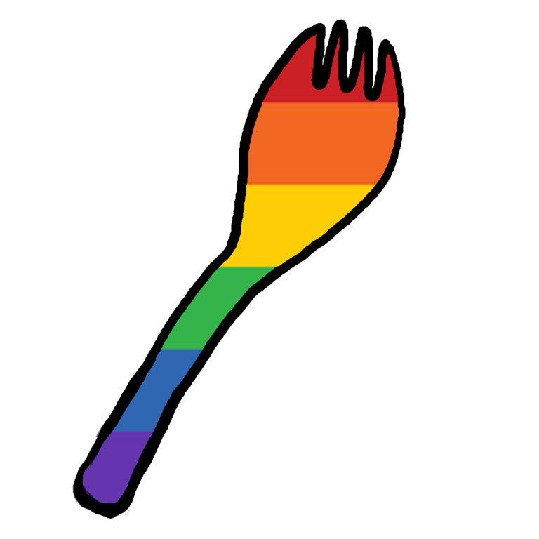 Rainbow Spork for PRIDE Month and beyond!