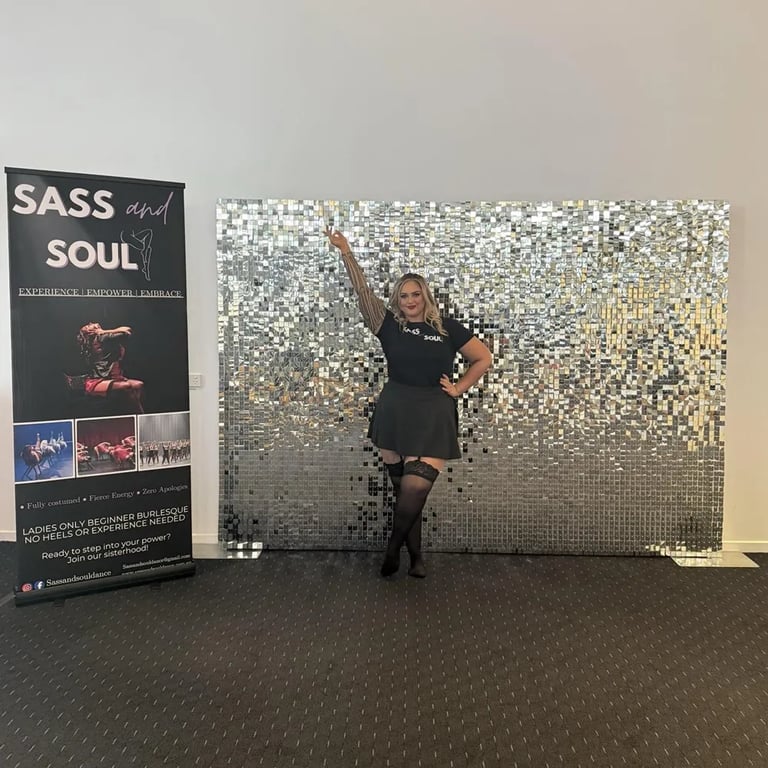 corporate silver shimmer wall for Sass and Soul's event at HOTA in the Gold Coast.
