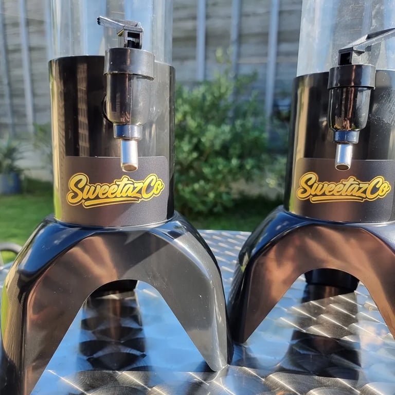 Drink Towers with brand new Sweetazco Logos in Redlandbay, Redlands - party hire by SweetAz Co.