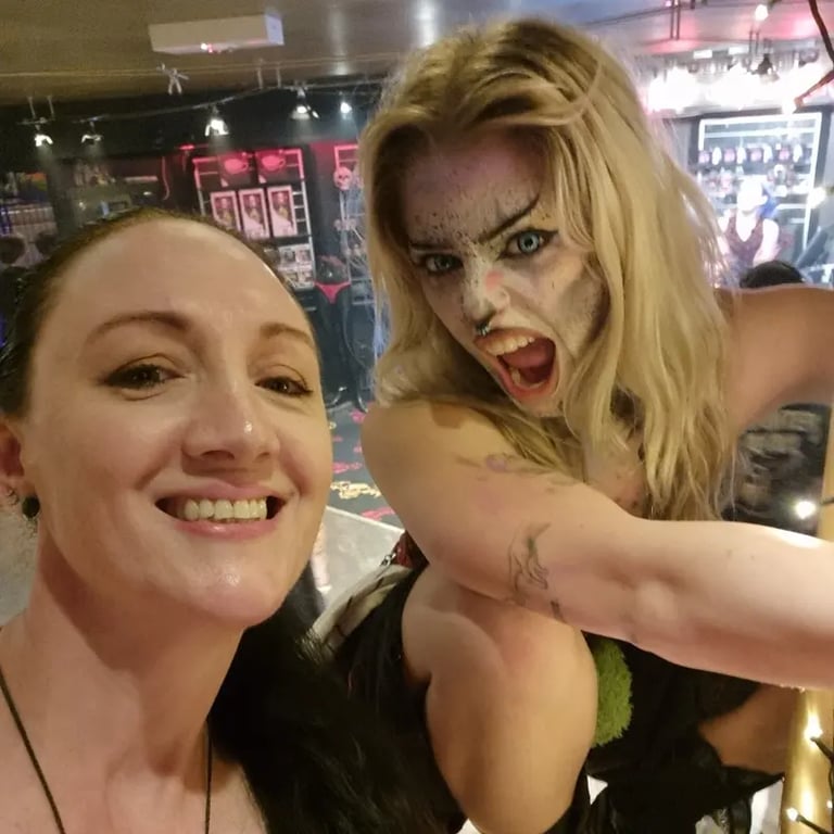 Party specialists involved in a Halloween Birthday in Shailerpark, Logan - party hire by SweetAz Co.