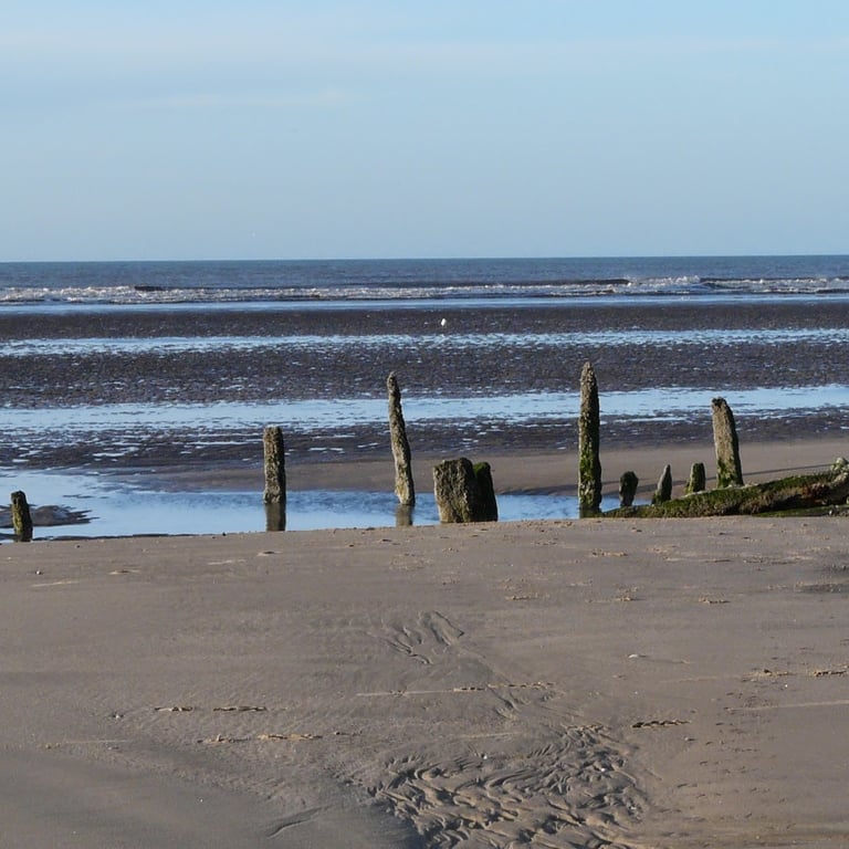 Ship Wreck on Sefton Coast