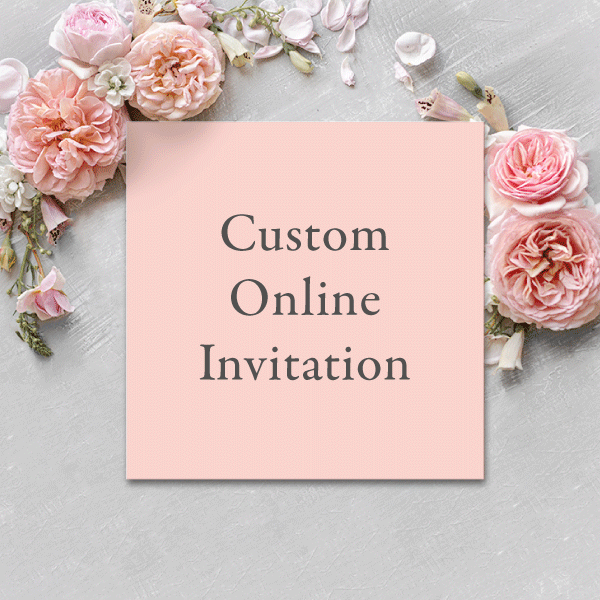 custom wedding invitation website custom website bespoke wedding invitation online rsvp wedding