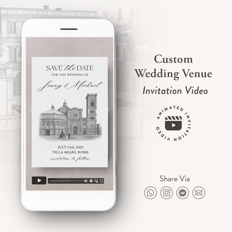 WEDDING VENUE WEDDING INVITATION VIDEO WEDDING VENUE INVITATION video