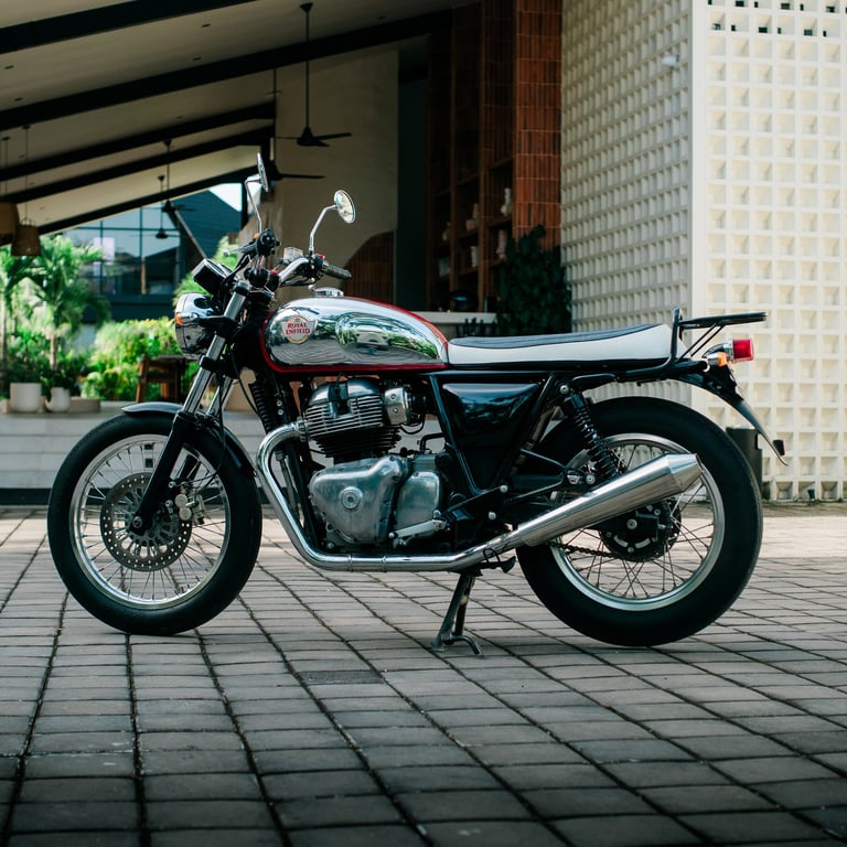 INTERCEPTOR 650 FOR RENT IN BALI IDR 1.800.000 PER DAY AND REQUIRED DEPOSIT