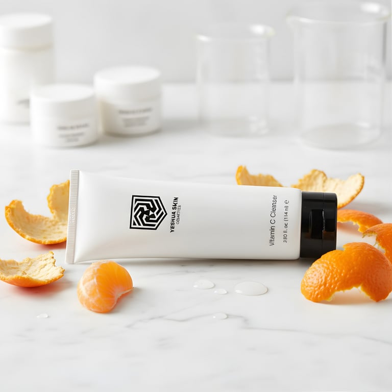 A tube of YESHUA Skin Cosmetics cleanser