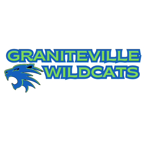 Graniteville Wildcats Workmark with Wildcat Logo