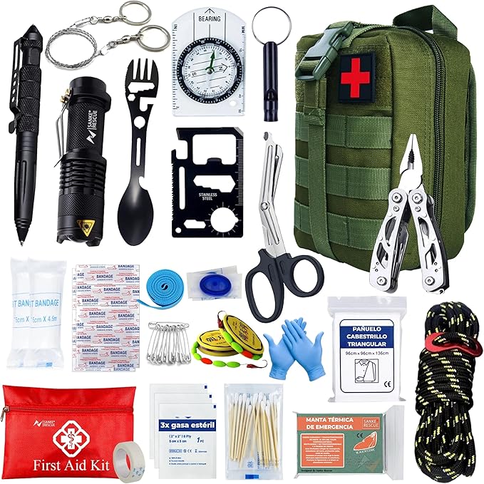 kit de supervivencia para mochila 72h kit de emergencia