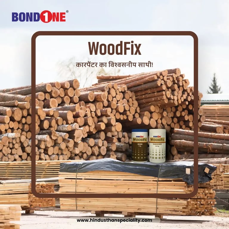 Bondone WoodFil - WoodFix epoxy adhesive