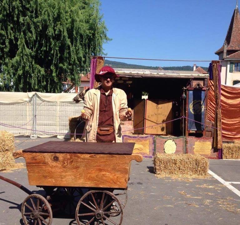 Spectacle lors des médiévales au Landeron | MagicNat