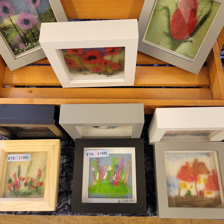 Brenda Christison felted pictures