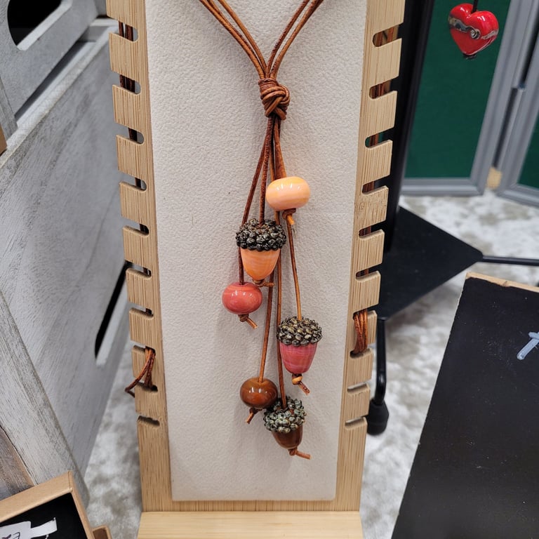 Sandy Fulbrook acorn pendant