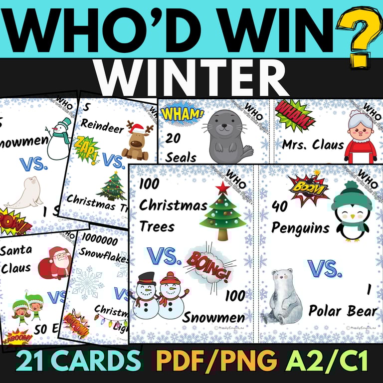 Creative Speaking and Writing: Winter and Christmas