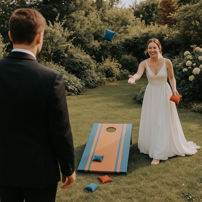 Cornhole žaidimas nuomai Klaipėdoje