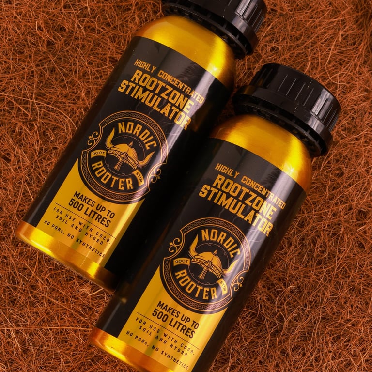 Nordic Rooter 250ml on coir.