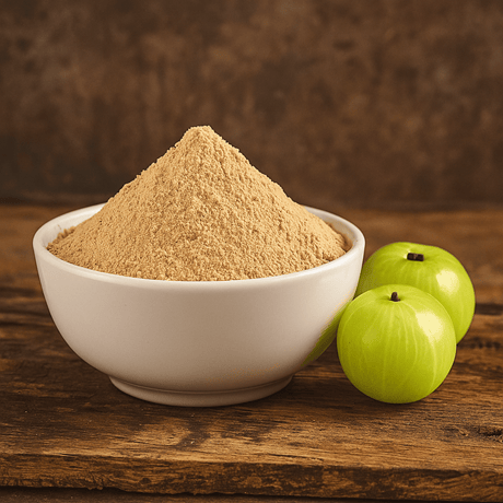 Export quality amla powder for nutraceuticals and pharma companies.