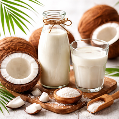 Coconut milk exporter from India – premium bulk supply for food processing and retail