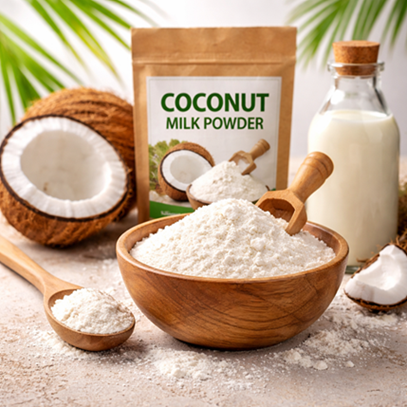 Spray dried coconut milk powder manufacturer India – bulk supply for beverage industry