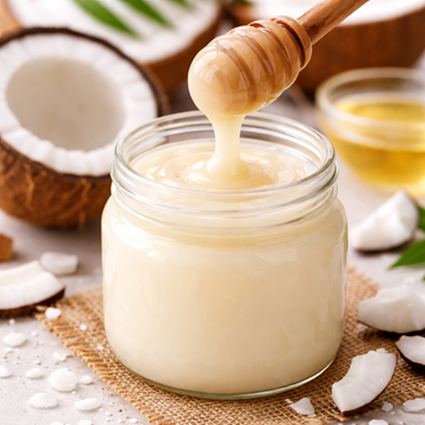 Natural coconut nectar exporter India – low glycemic sweetener for wholesale supply